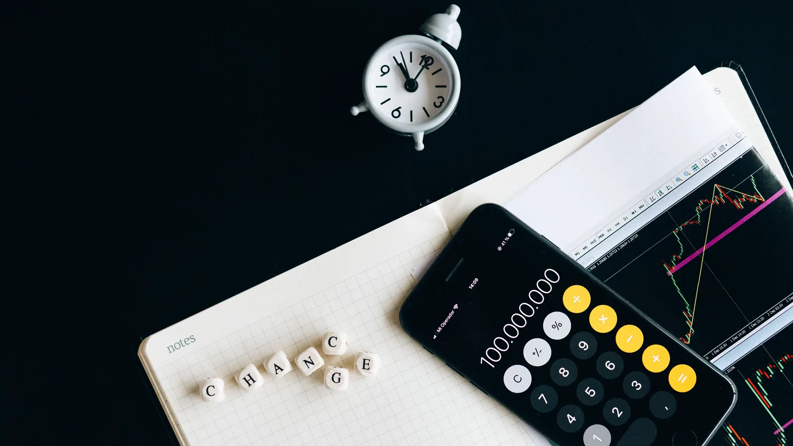 Clock and calculator showing AmONE Loans funding time