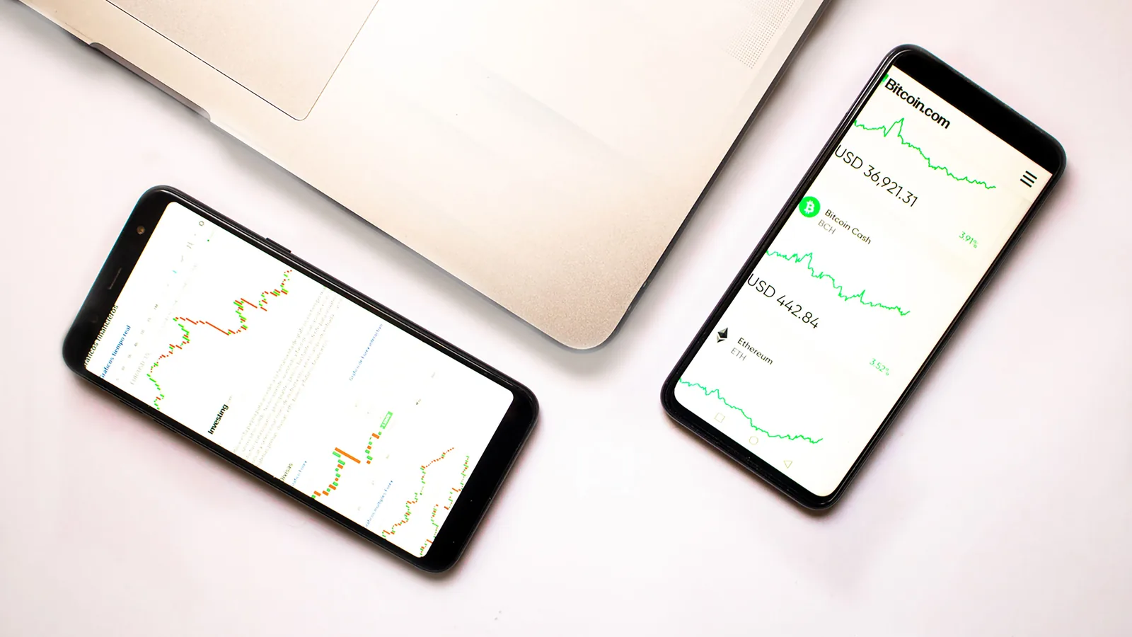 Comparing AmONE Loans and Credible on two phones